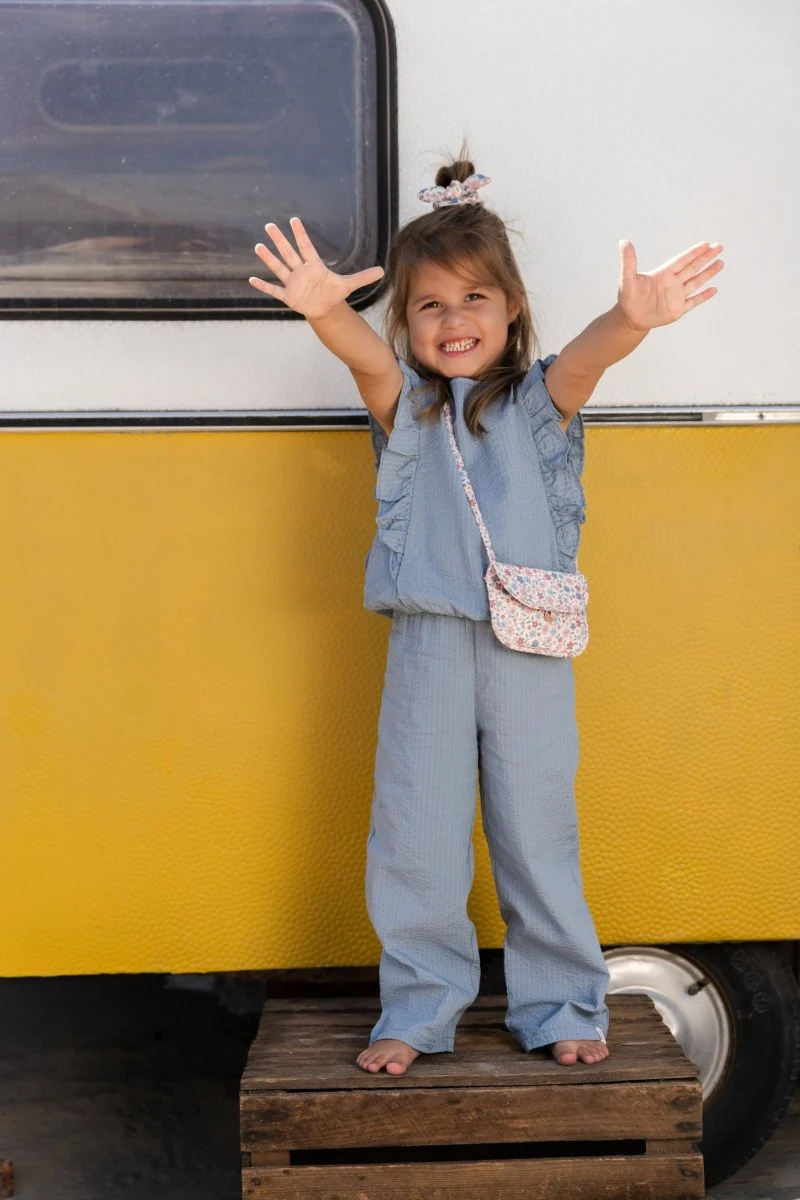 Little Dutch Baby Broekje Wijd Denim Blue - Image 8