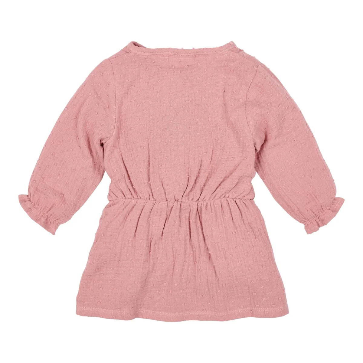 Little Dutch Baby Jurkje Lange Mouw Pink Blush - Image 2