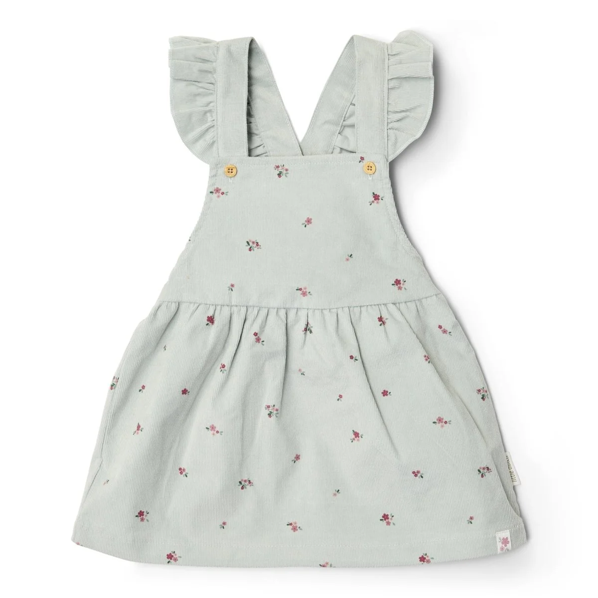 Little Dutch Baby Jurkje Mouwloos Fairy Green Flower
