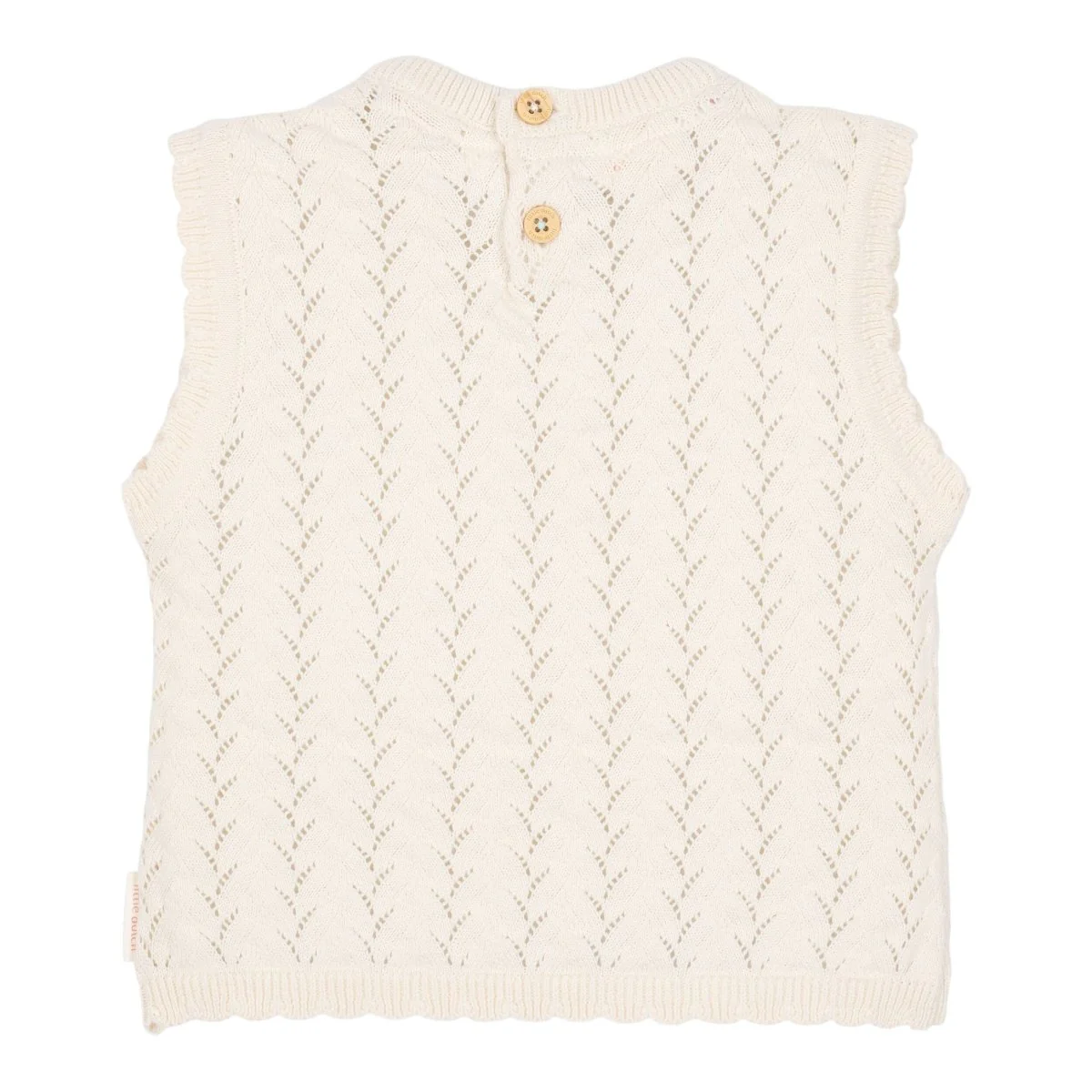 Little Dutch Baby Shirt Gebreid Creme - Image 2