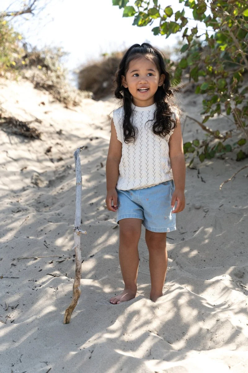 Little Dutch Baby Shirt Gebreid Creme - Image 4