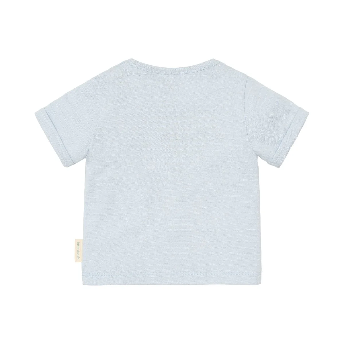 Little Dutch Baby Shirt Korte Mouw Baby Blue - Image 2