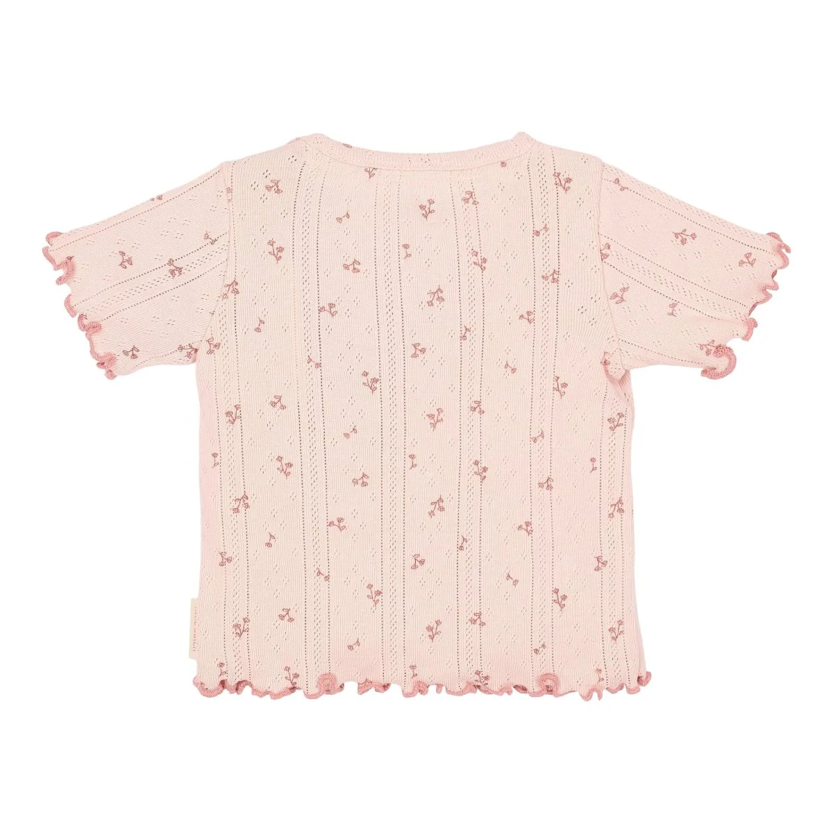 Little Dutch Baby Shirt Korte Mouw Roze Fairy Flowers - Image 2