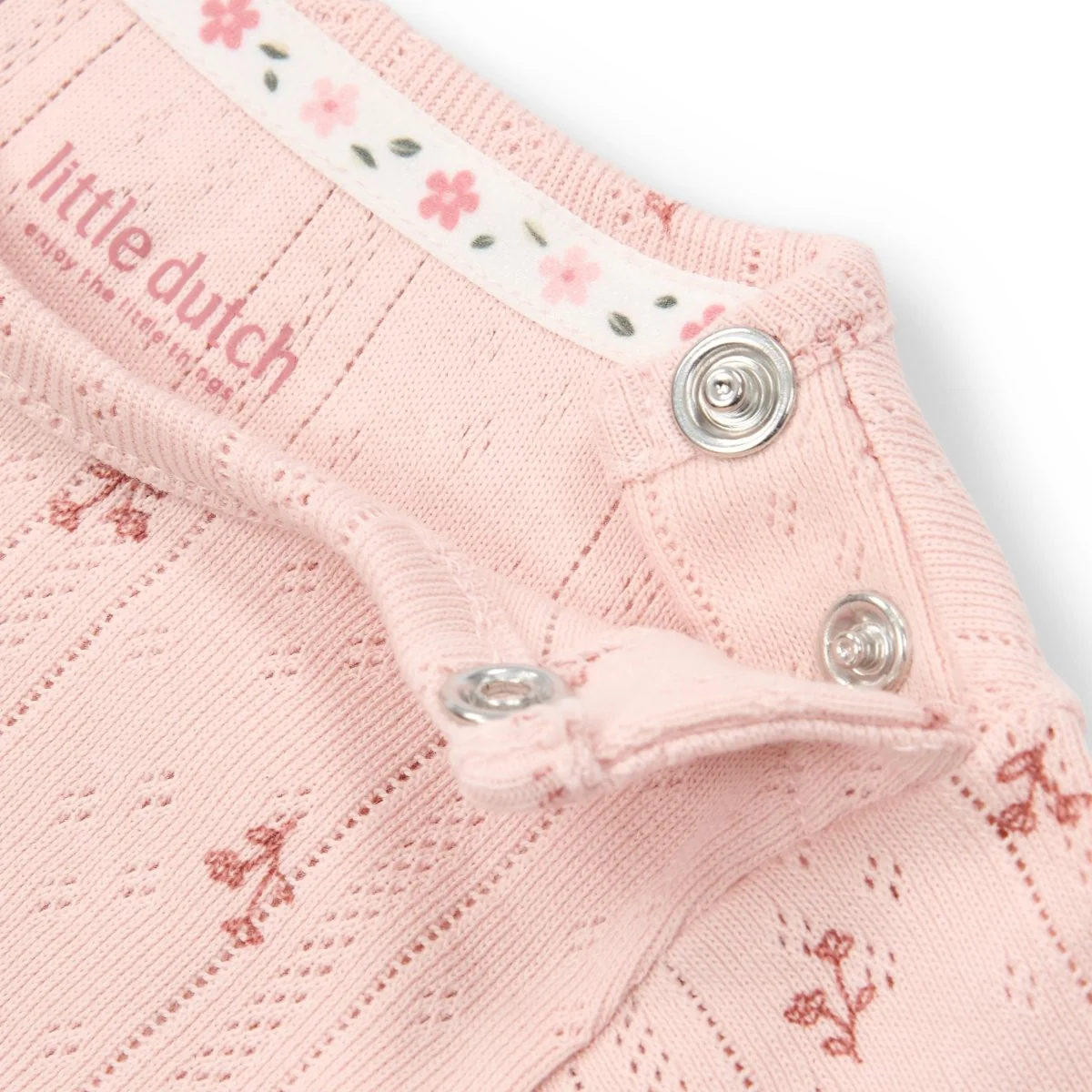 Little Dutch Baby Shirt Korte Mouw Roze Fairy Flowers - Image 3