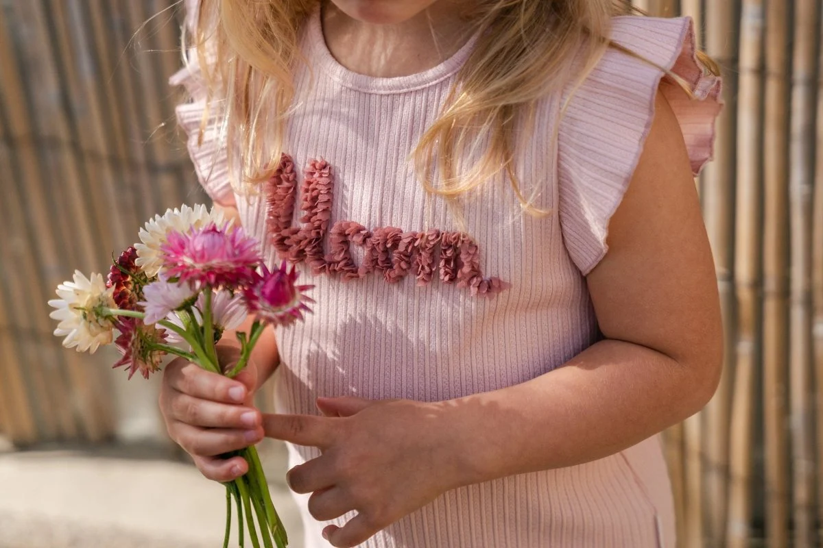 Little Dutch Baby Shirt Mouwloos Fairy Pink - Image 5