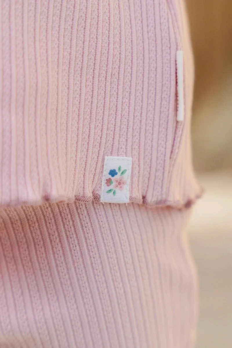 Little Dutch Baby Shirt Mouwloos Fairy Pink - Image 9