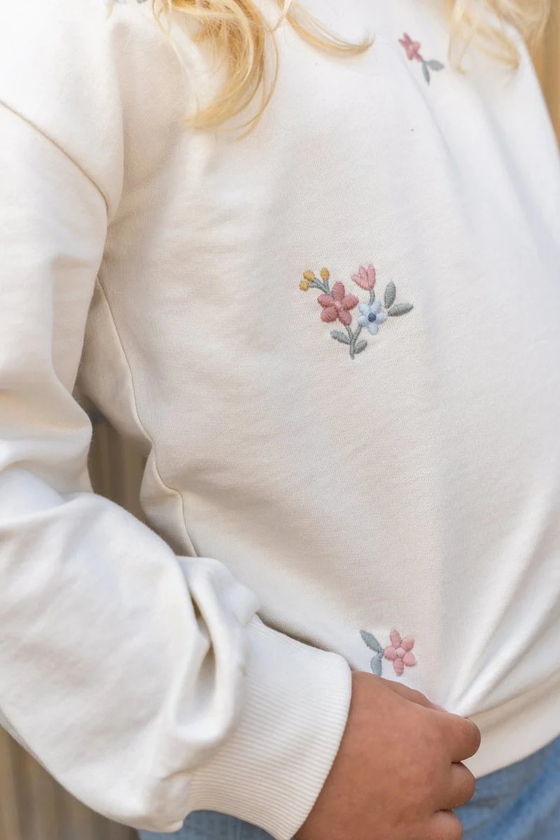 Little Dutch Baby Sweater Creme - Image 6