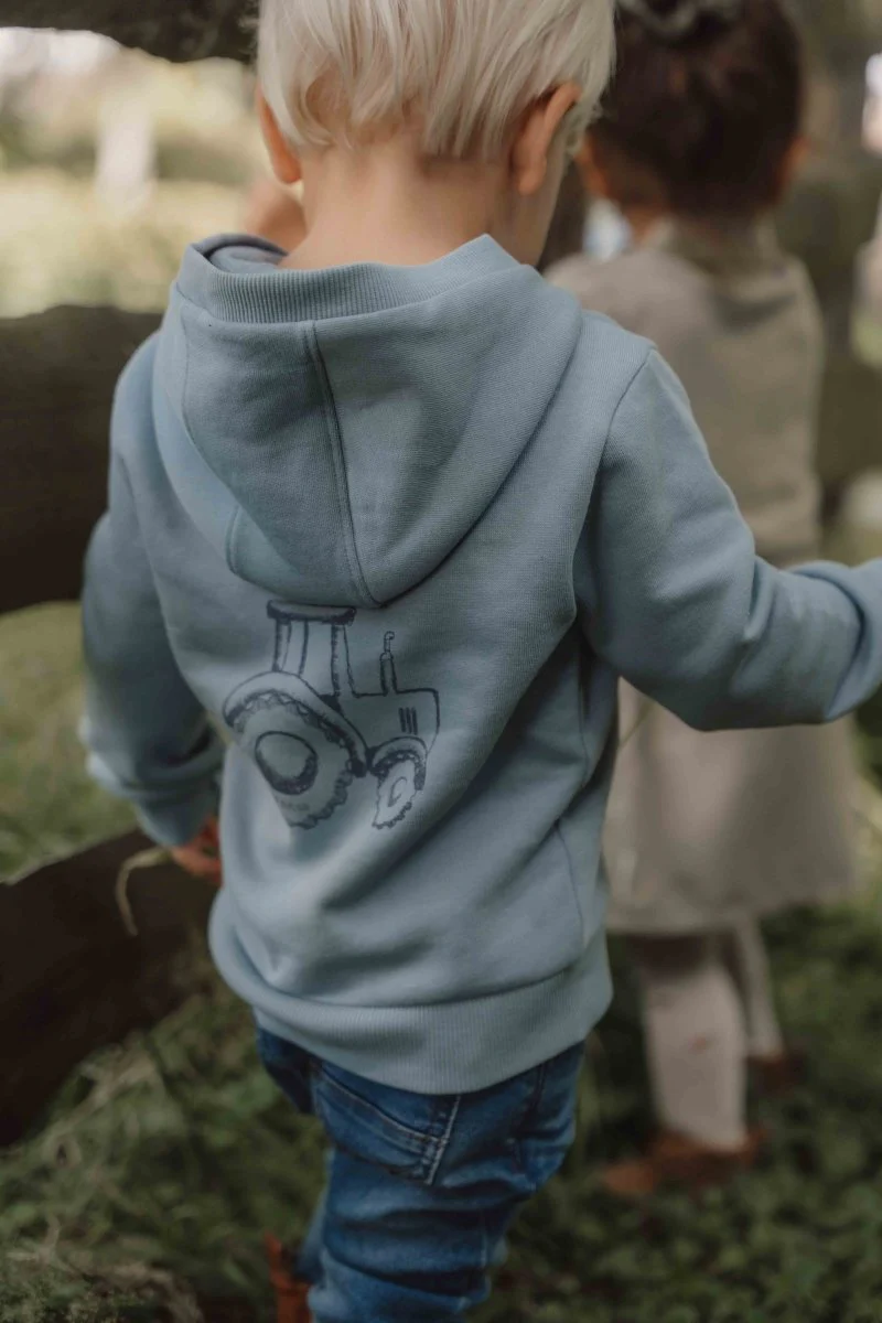 Little Dutch Baby Sweater Ice Blue - Image 4