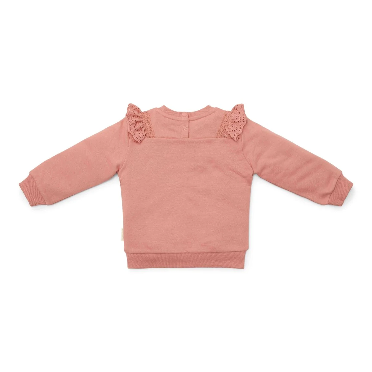 Little Dutch Baby Sweater Warm Pink - Image 2
