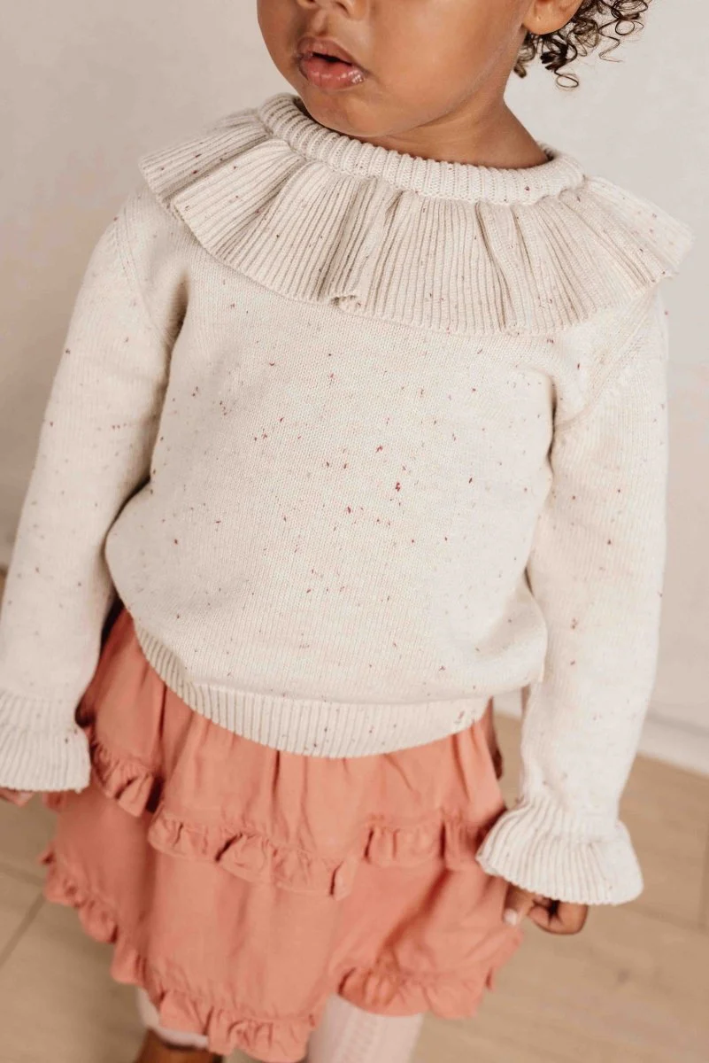 Little Dutch Baby Trui Gebreid Sand - Image 3