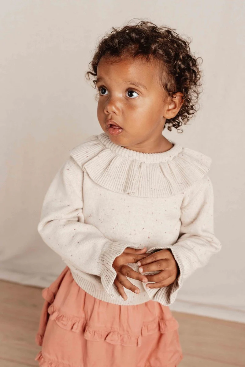 Little Dutch Baby Trui Gebreid Sand - Image 5