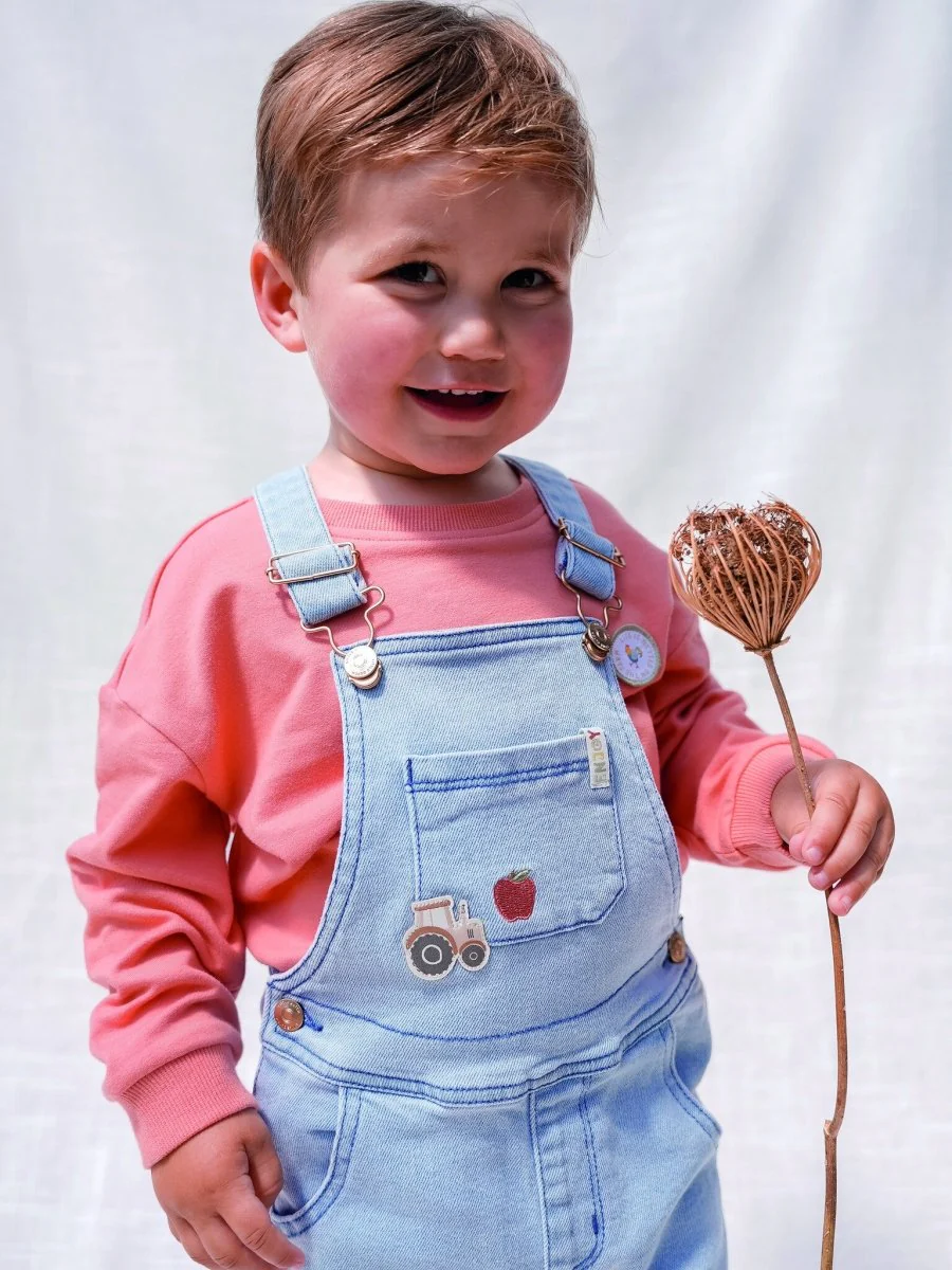 Little Dutch Baby Trui Little Farmer Red - Image 3