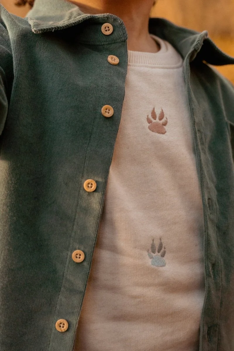 Little Dutch Baby Trui Sand Melee - Image 3