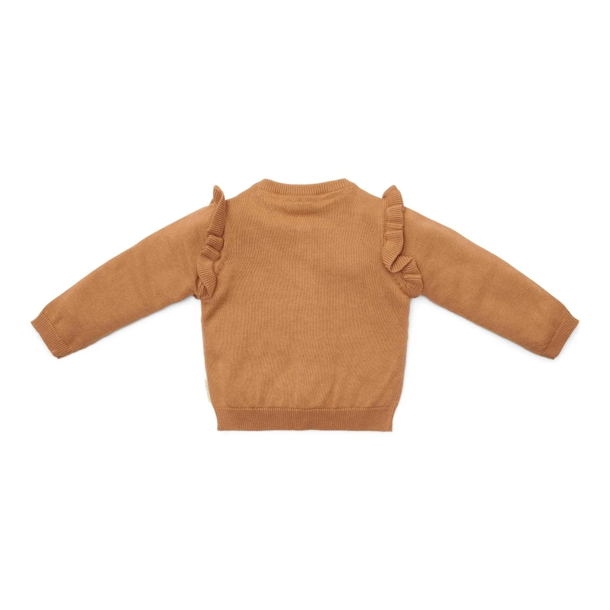 Little Dutch Baby Vestje Gebreid Brown - Image 2
