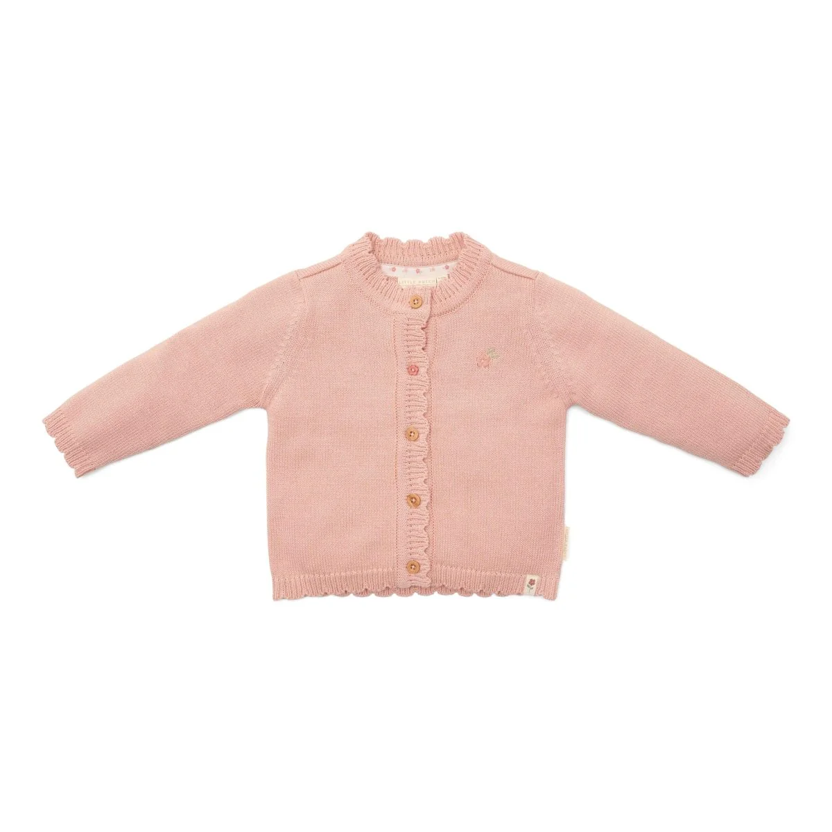 Little Dutch Baby Vestje Gebreid Soft Rose