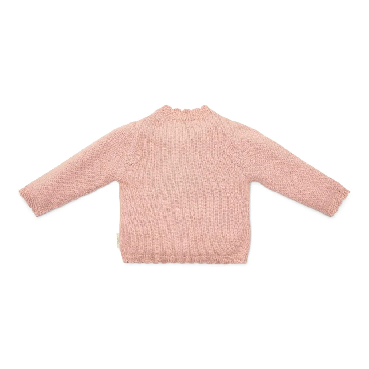 Little Dutch Baby Vestje Gebreid Soft Rose - Image 2