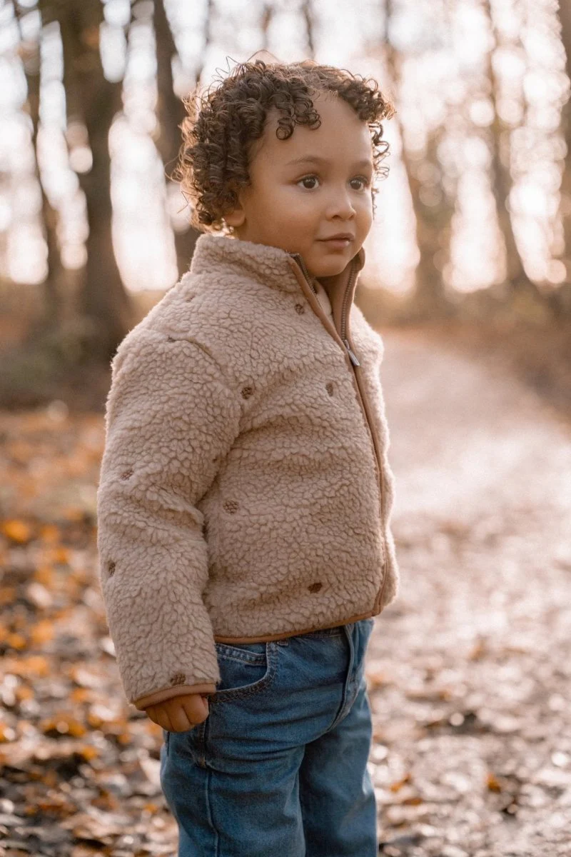 Little Dutch Baby Vestje Teddy Taupe - Image 12