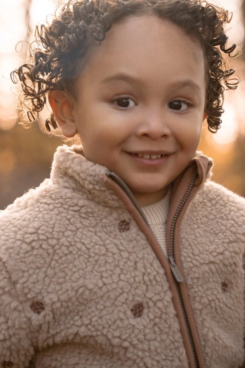 Little Dutch Baby Vestje Teddy Taupe - Image 4