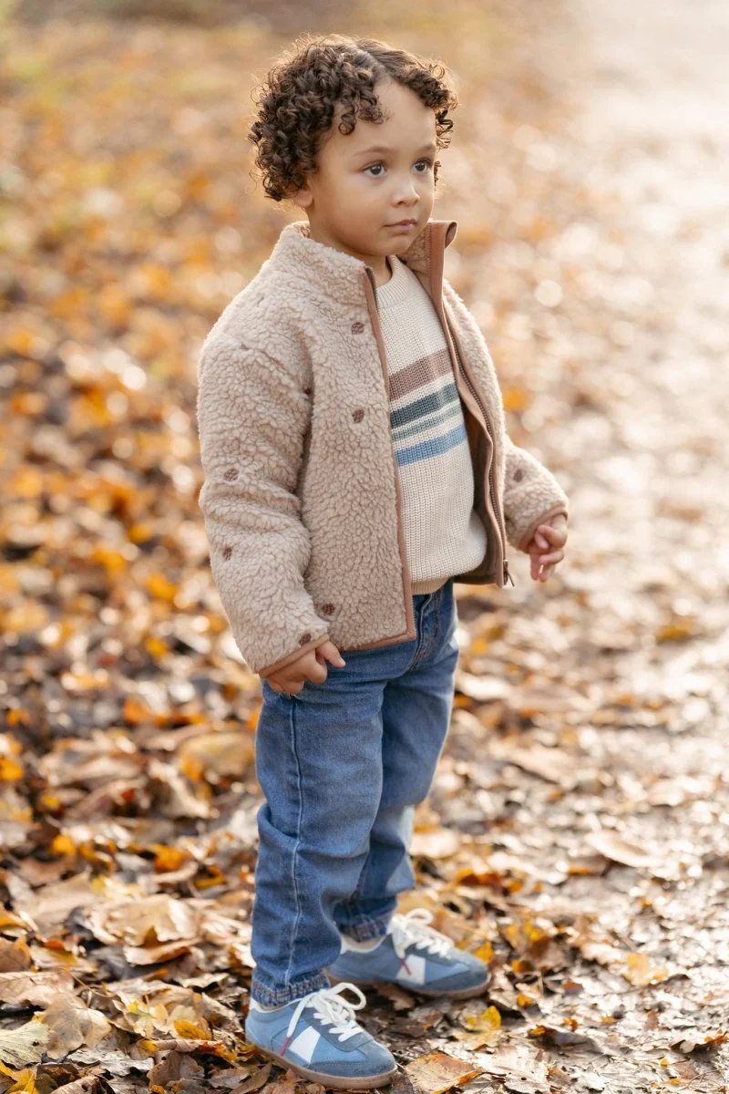 Little Dutch Baby Vestje Teddy Taupe - Image 7
