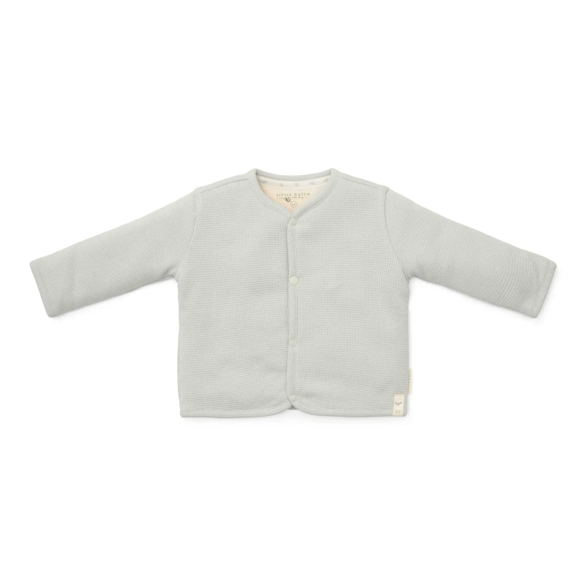 Little Dutch Baby Vestje Wafel Soft Green