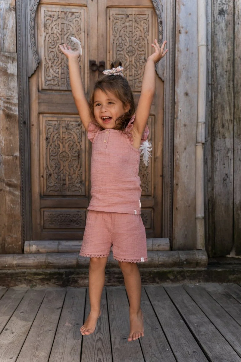 Little Dutch Babyhemdje Pink Blush - Image 5