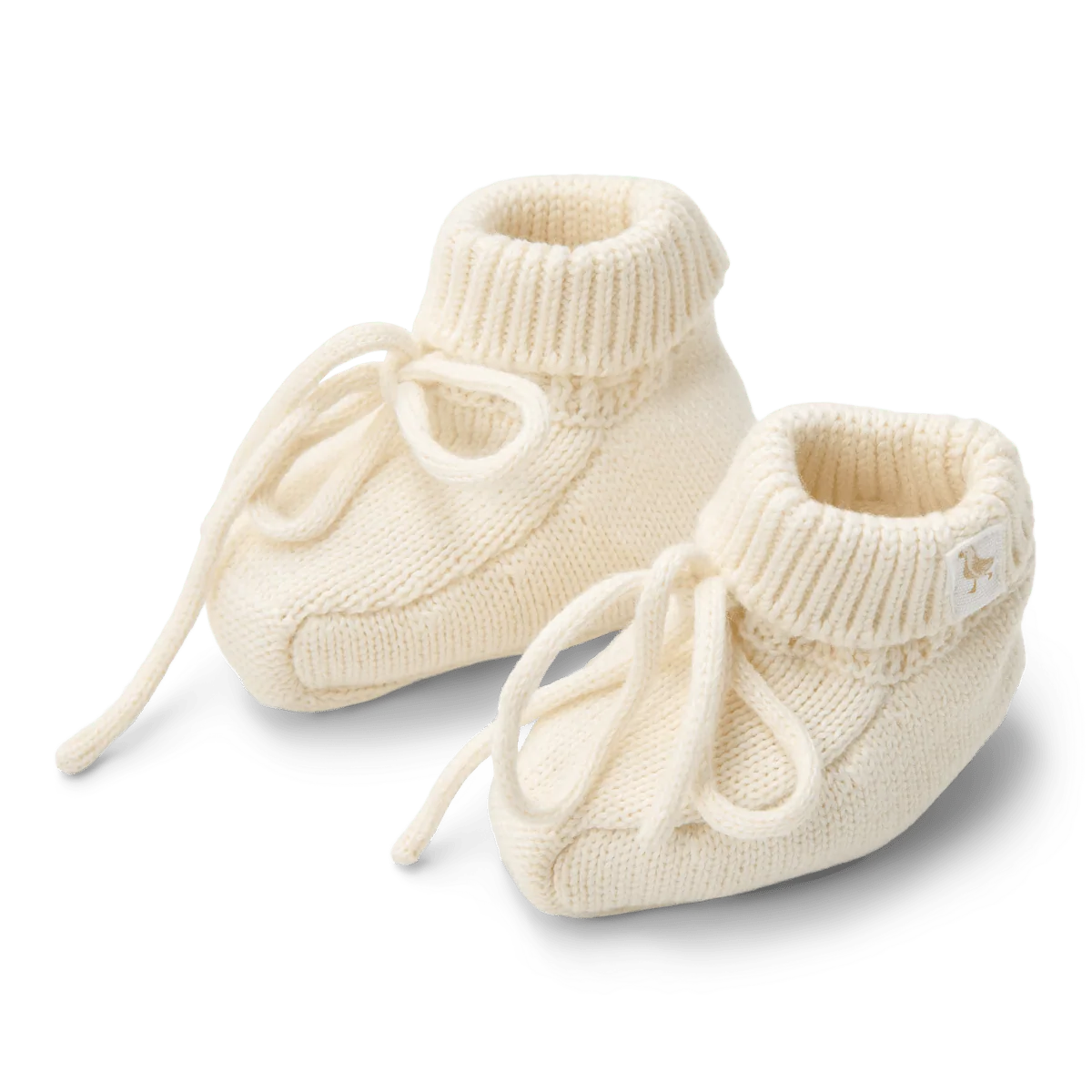 Little Dutch Babyslofjes Gebreid Off White