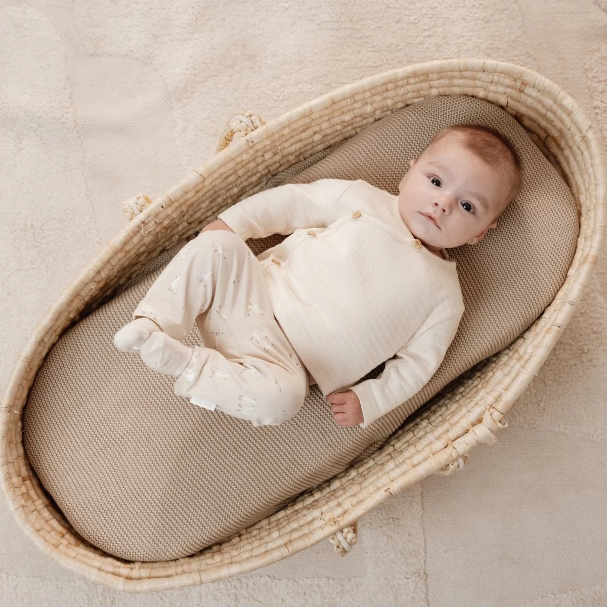 Little Dutch Babysokjes Multi 3St Beige / Nude - Image 2