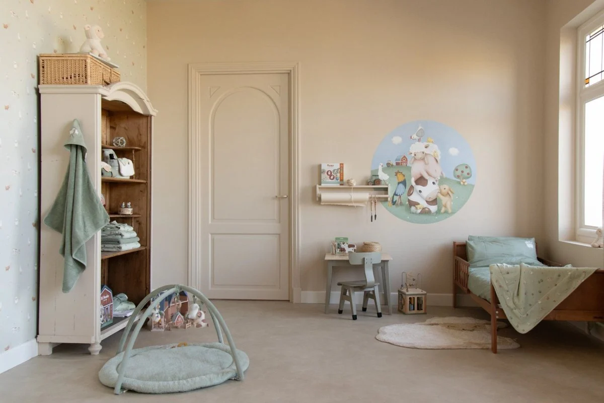 Little Dutch Badcape Baby Little Farm 75Cm - Image 9