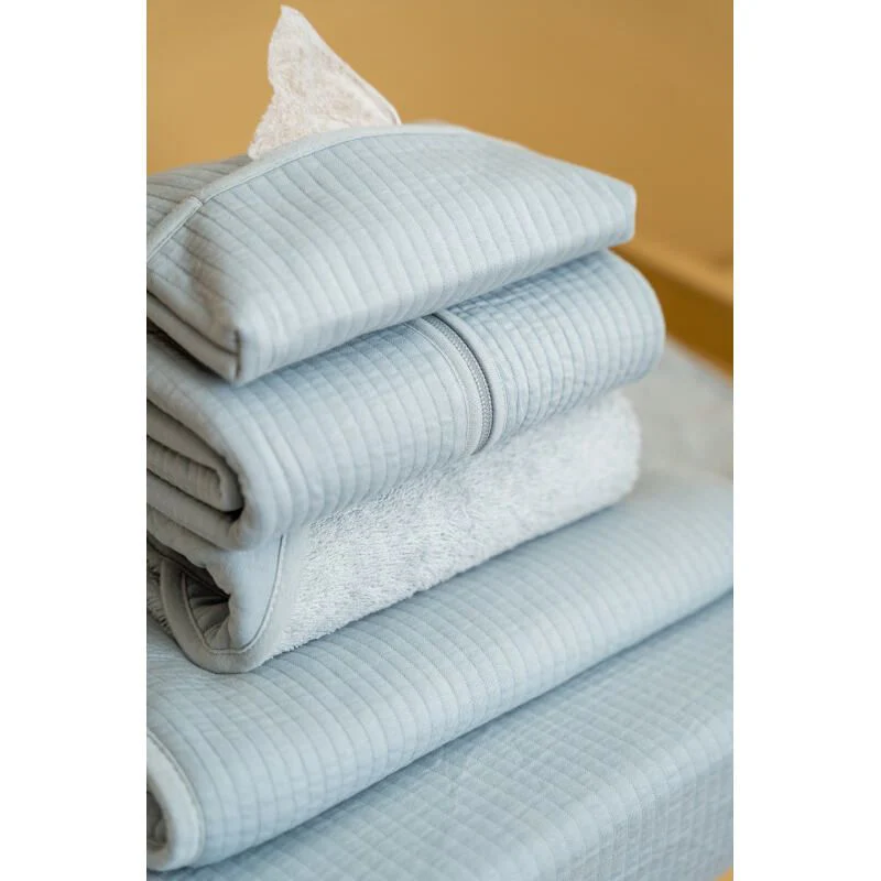 Little Dutch Badcape Baby Pure Soft Blue - Image 5