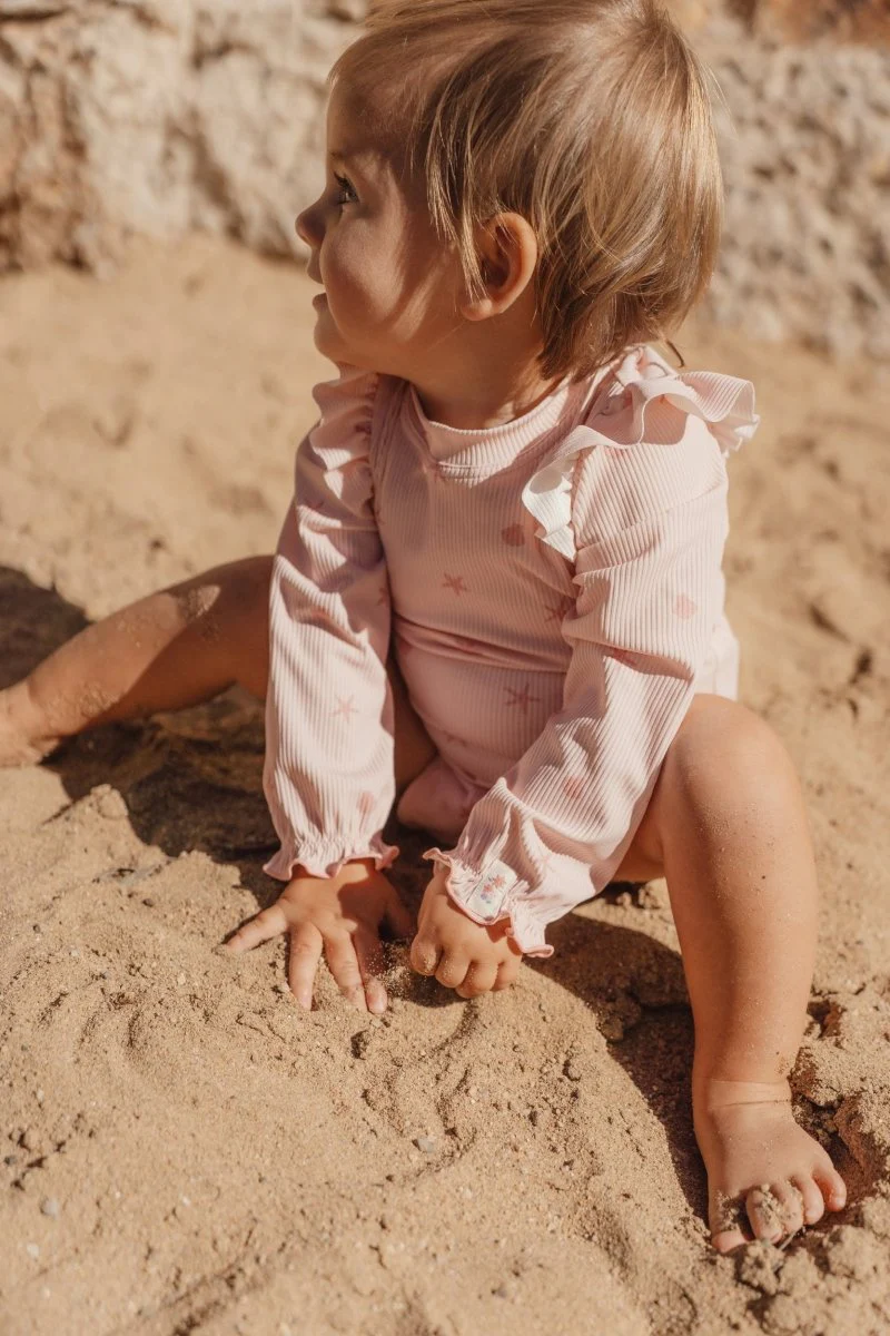 Little Dutch Badpak Kind Lange Mouwen Dreamy Seashells - Image 5