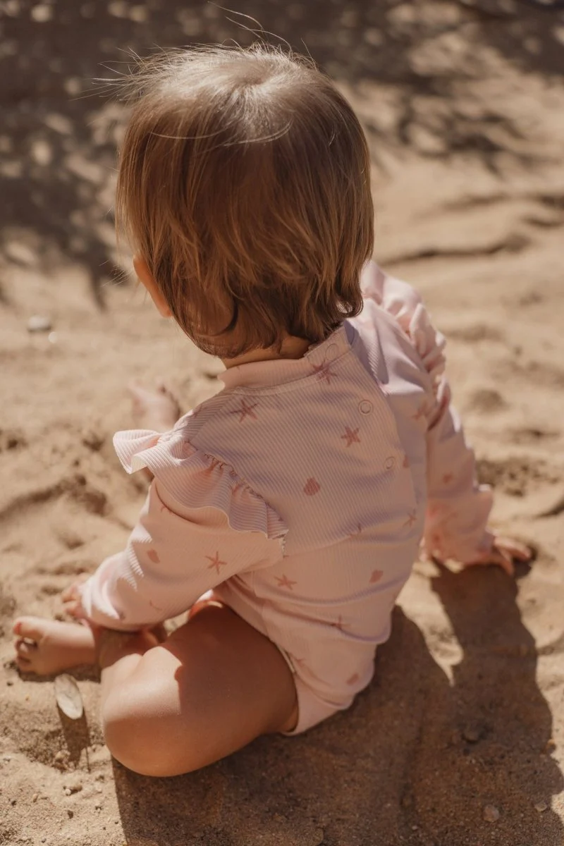 Little Dutch Badpak Kind Lange Mouwen Dreamy Seashells - Image 9