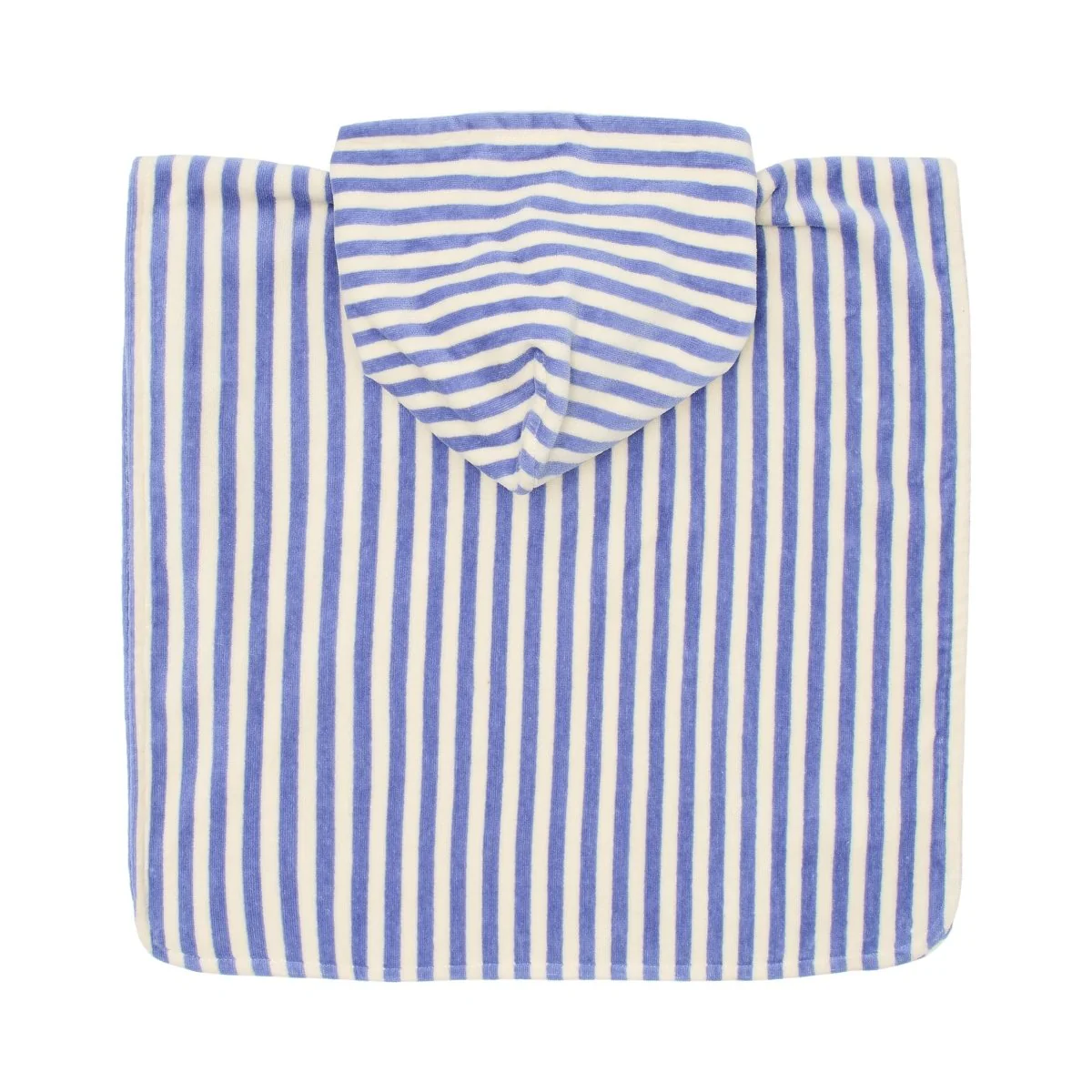 Little Dutch Badponcho Dreamy Purple Stripe - Image 2