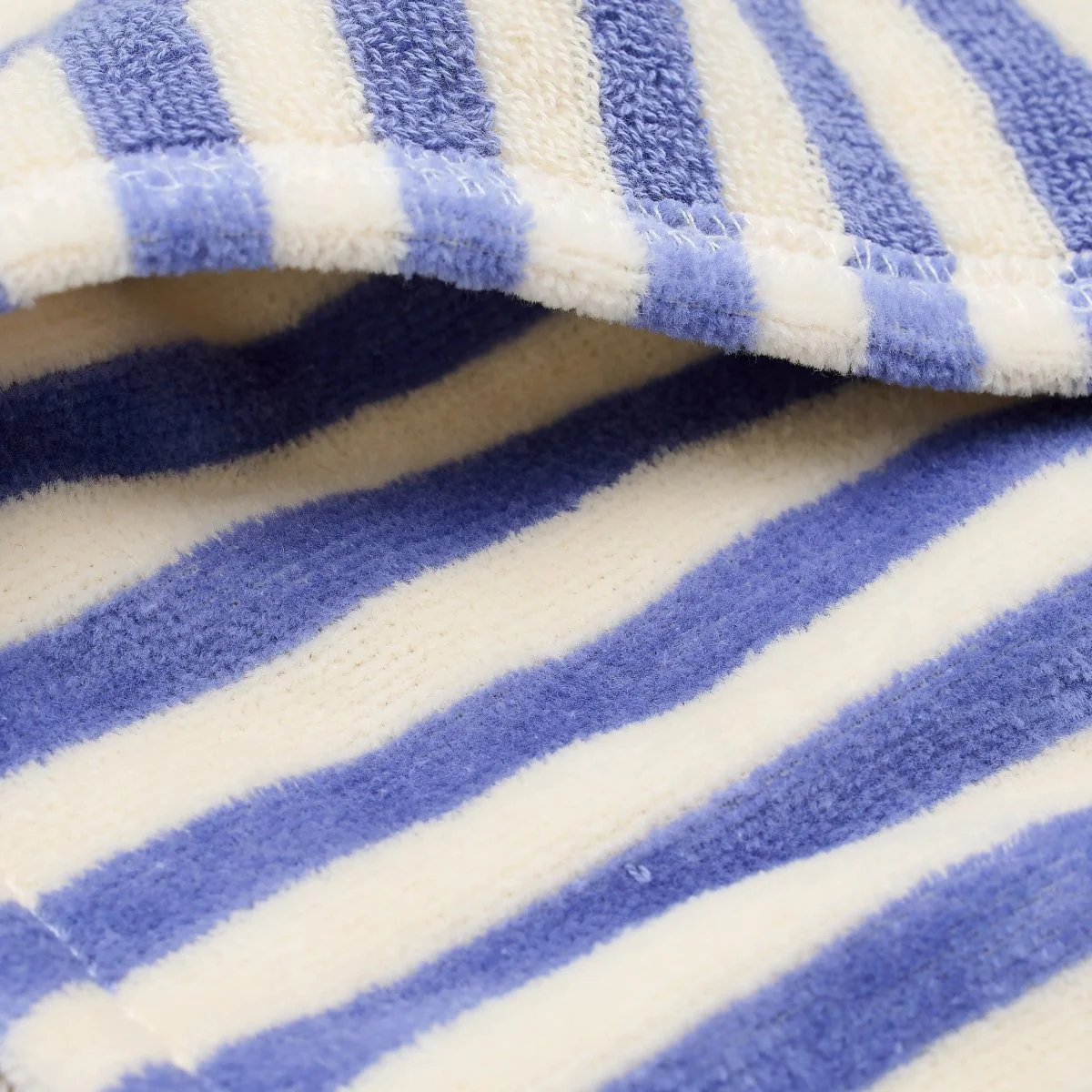 Little Dutch Badponcho Dreamy Purple Stripe - Image 4