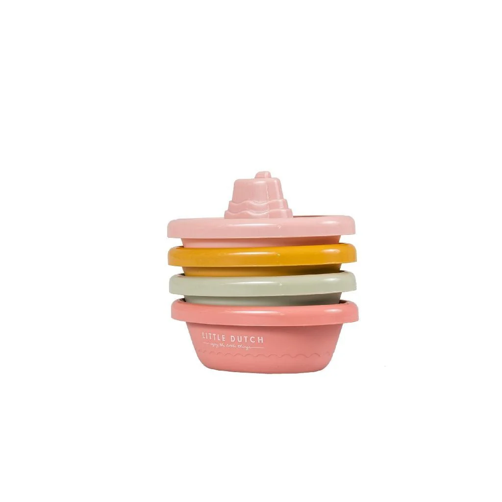Little Dutch Badspeelgoed Bootjes Roze
