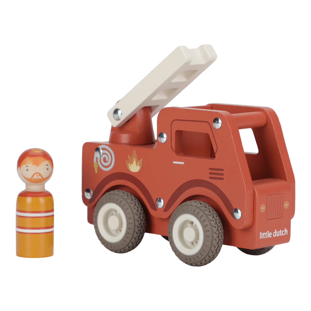Little Dutch Brandweerwagen Met Pegdoll