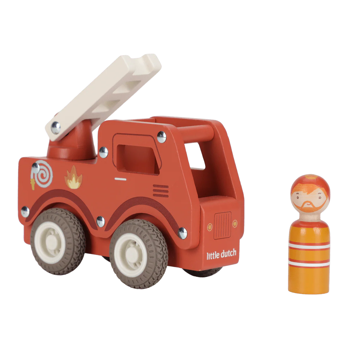 Little Dutch Brandweerwagen Met Pegdoll - Image 3