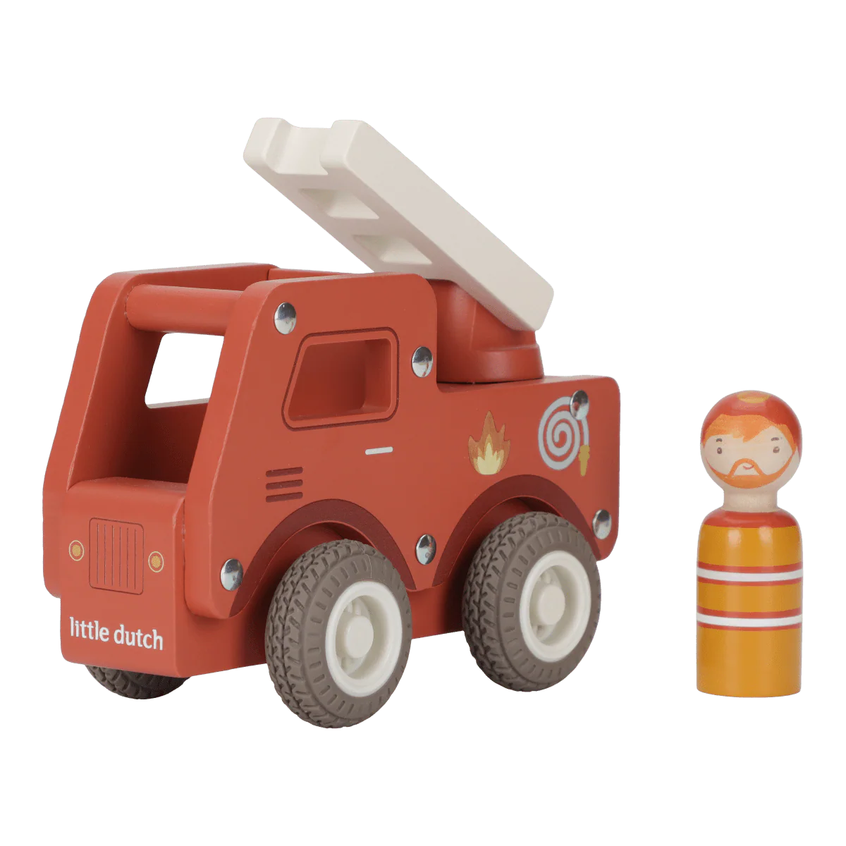 Little Dutch Brandweerwagen Met Pegdoll - Image 4