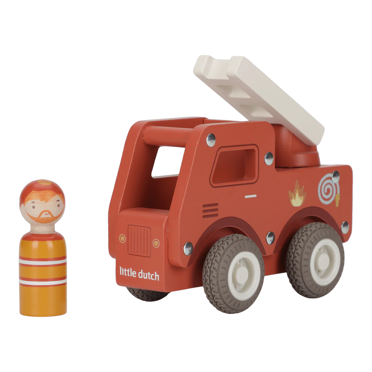Little Dutch Brandweerwagen Met Pegdoll - Image 5