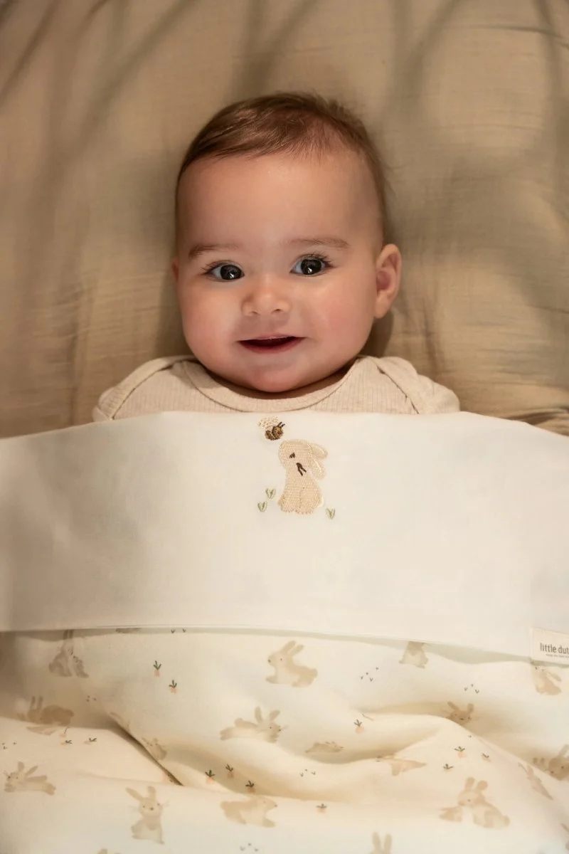 Little Dutch Hoeslaken Ledikant Pure Soft Beige - Image 4