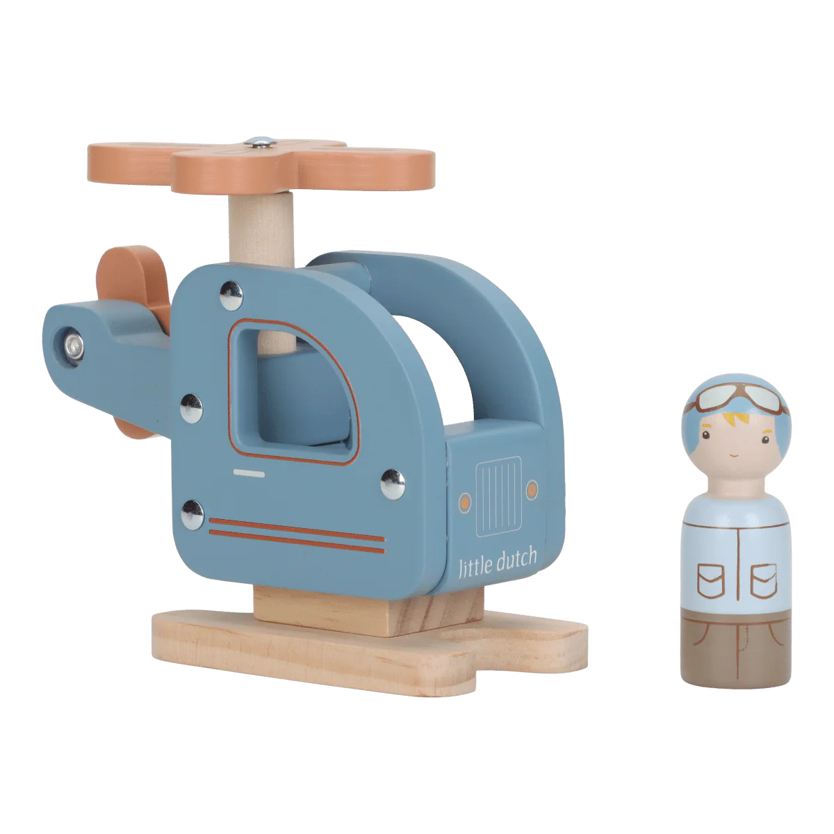 Little Dutch Houten Helicopter - Image 3