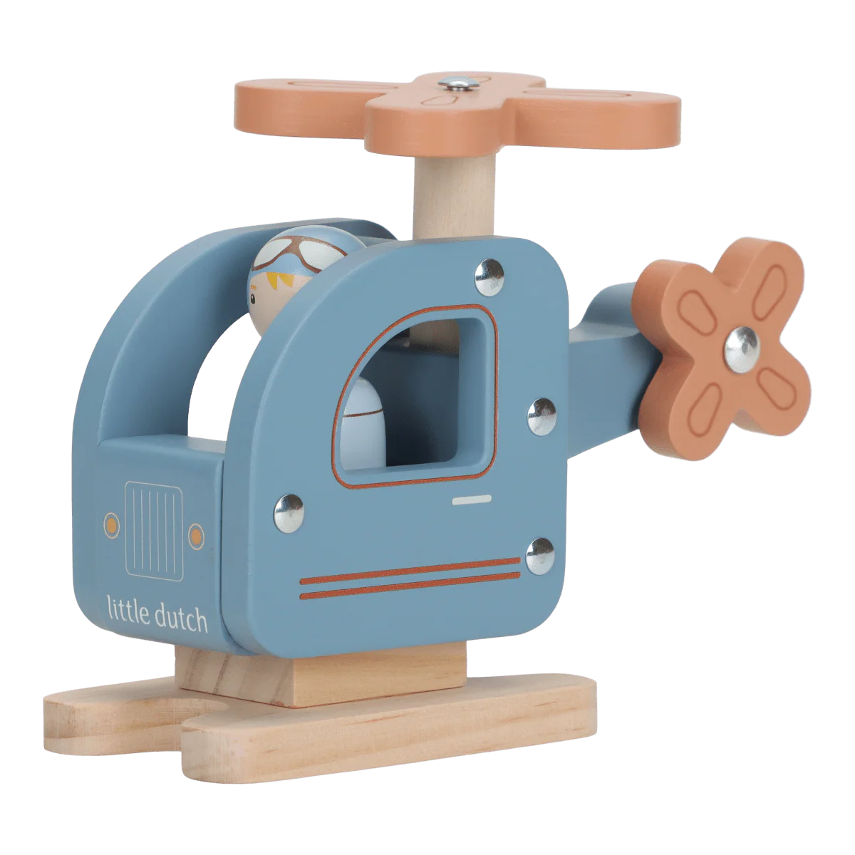 Little Dutch Houten Helicopter - Image 4