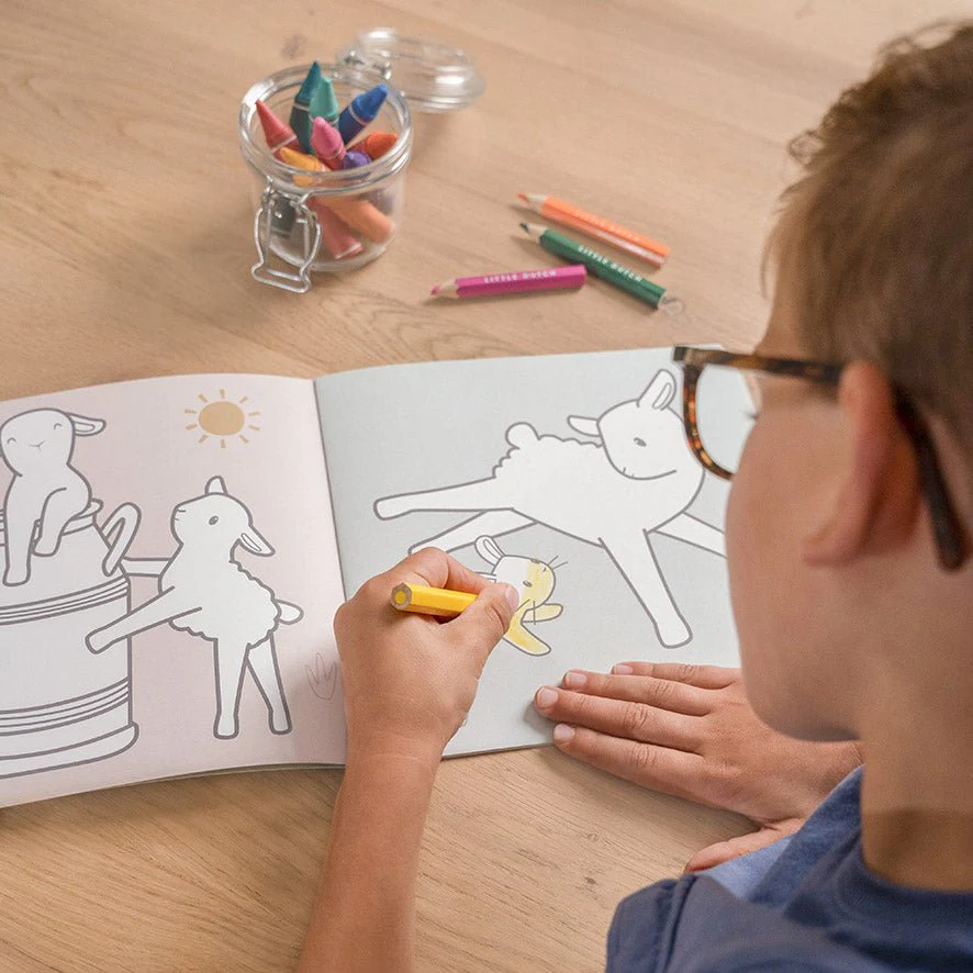 Little Dutch Kleurboek Little Farm 24 delig - Image 5