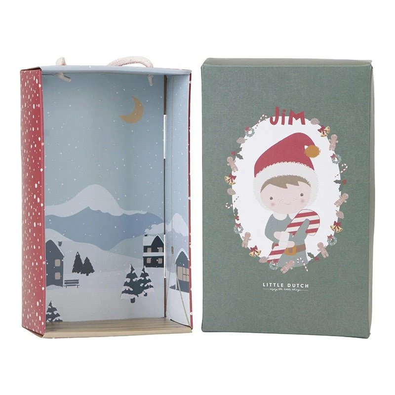 Little Dutch Knuffelpop Jim Kerst 35cm - Image 5