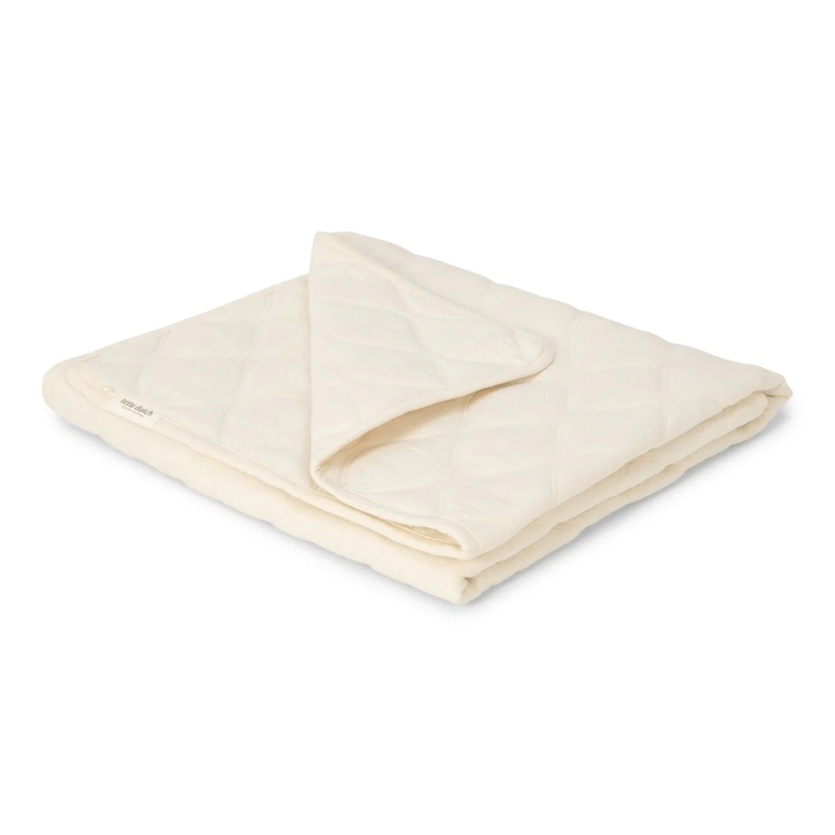 Little Dutch Ledikantdeken 110X140Cm Pure Soft White - Image 2