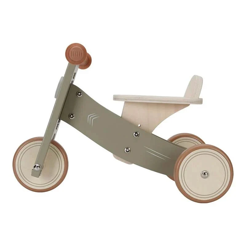 Little Dutch Loopfiets Driewieler Olive - Image 2
