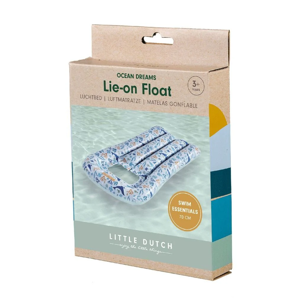 Little Dutch Luchtbed Ocean Dreams Blue - Image 3