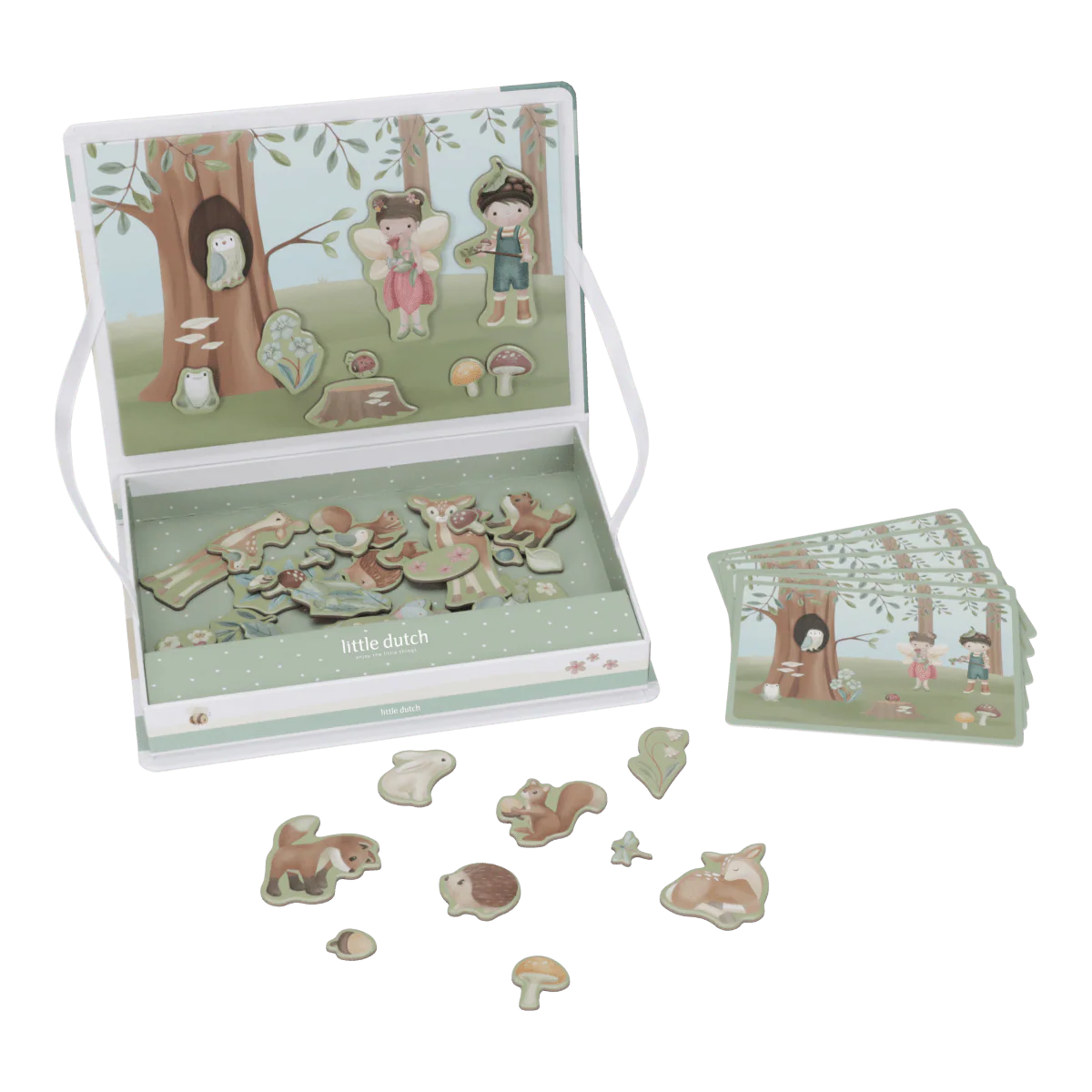 Little Dutch Magnetisch Speelbord Forest Friends