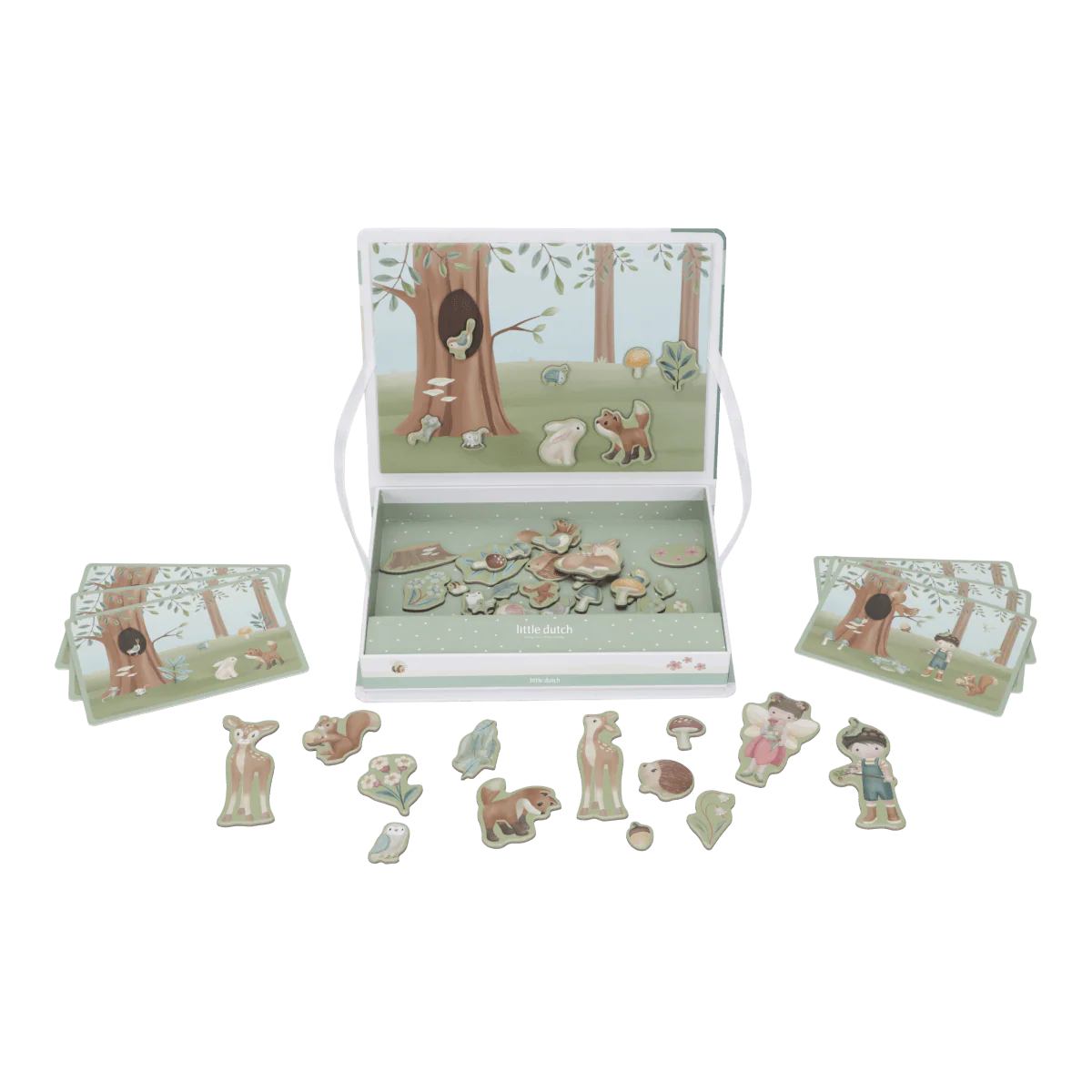 Little Dutch Magnetisch Speelbord Forest Friends - Image 2