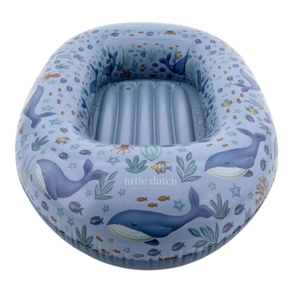 Little Dutch Opblaasboot Ocean World 100X67Cm - Image 3
