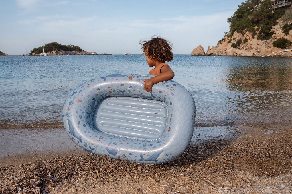 Little Dutch Opblaasboot Ocean World 100X67Cm - Image 6